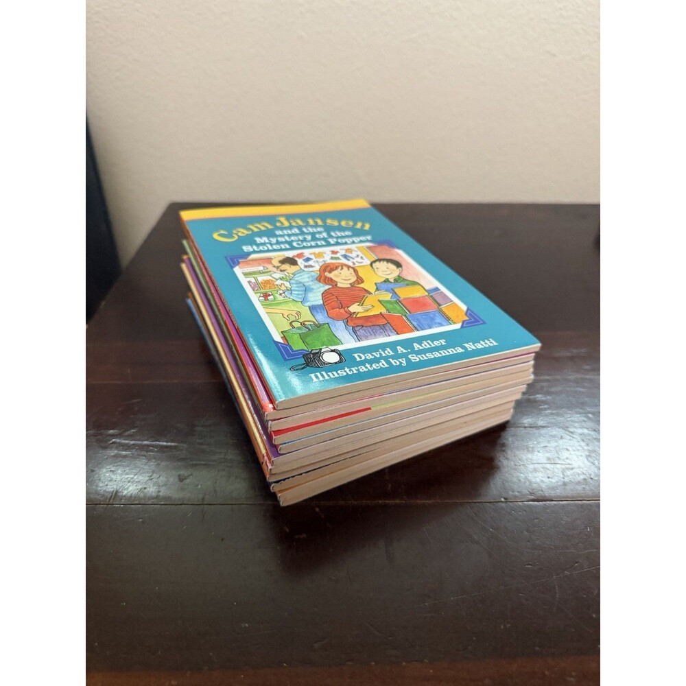Lot Of 12 Vintage Cam Jansen Mystery Kids Books Paperback 80s To 90s